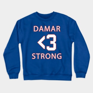 Damar Hamlin Strong Heart <3 Crewneck Sweatshirt